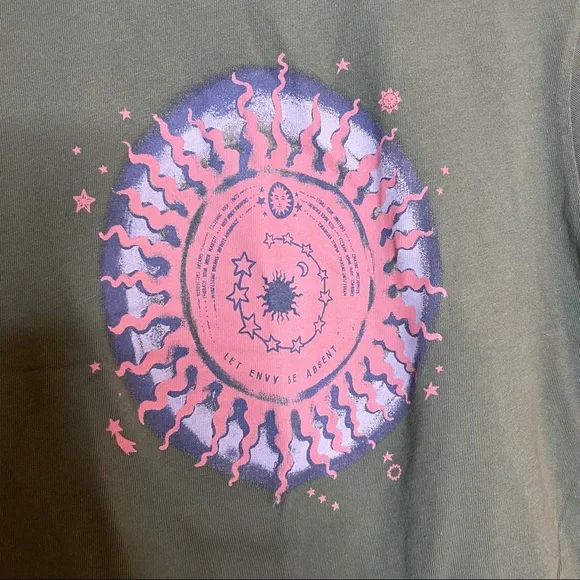 BDG Urban Outfitters Tonal Mystic Oversized T-shirt - Picture 3 of 7